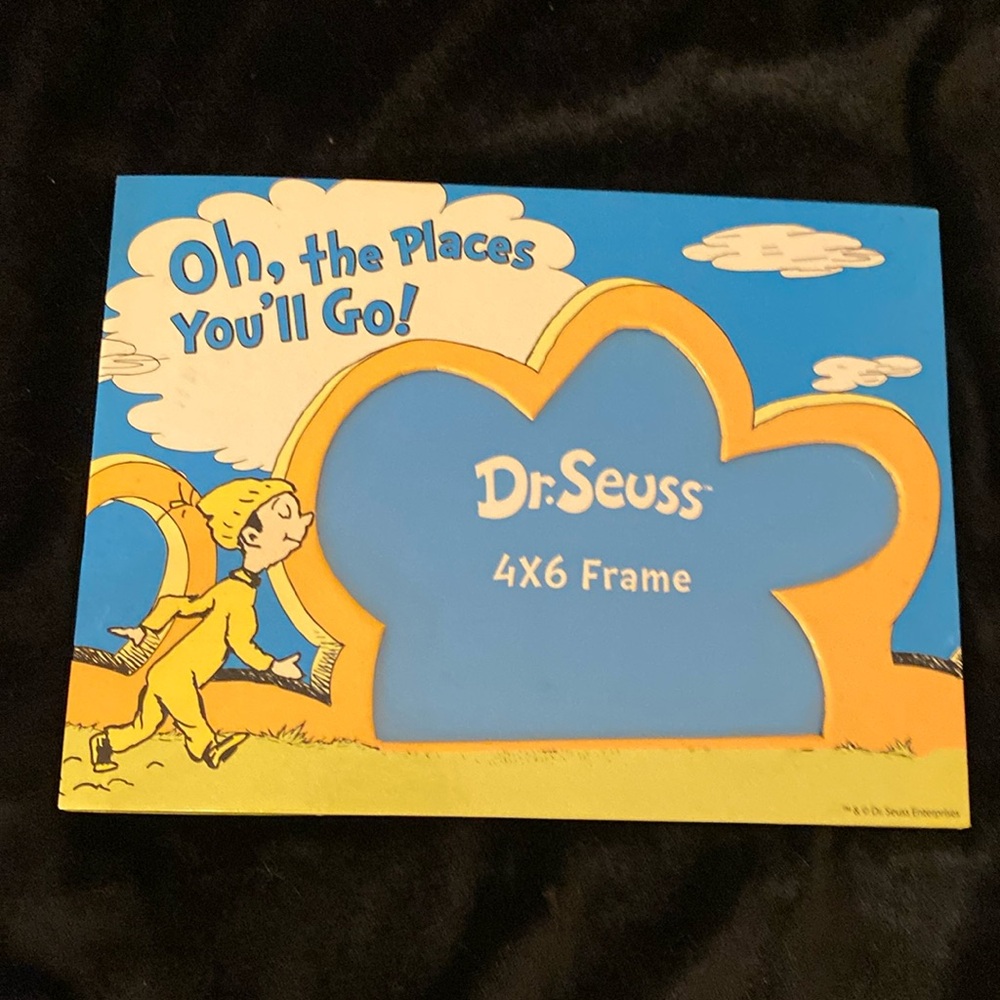 Vintage Dr. Seuss 4 x 6 kids picture frame